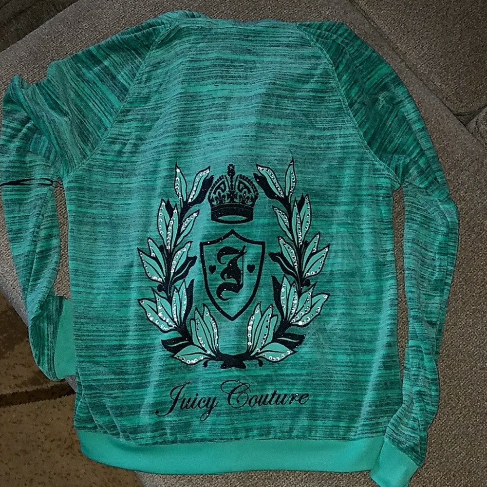 Juicy couture zip-up, size M